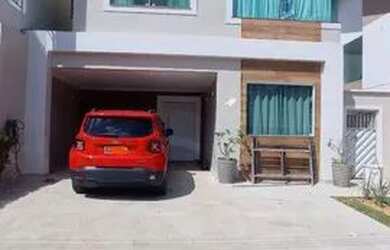 Imagem: A casa em condomínio possui 4 Dormitórios, 5 Banheiros, 4