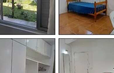 Imagem: O quarto possui Imóvel mobiliado e está localizado em Trindade