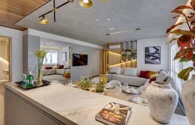 Imagem: O apartamento possui 3 Dormitórios, 4 Banheiros, 2 Vagas na