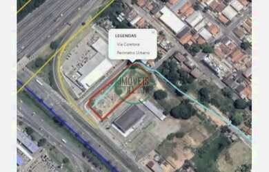 Imagem: O terreno possui 8.000m² de Área e está localizado em Vila