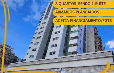 Imagem: O apartamento possui 3 Dormitórios, 1 Banheiro, 1 Vaga na garagem