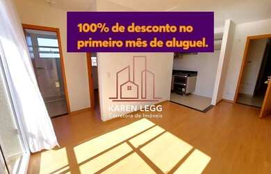 Imagem: O apartamento possui 2 Dormitórios, 1 Banheiro, 1 Vaga na garagem