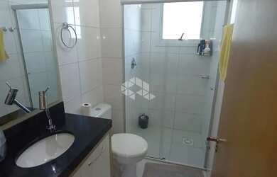 Imagem 14: Apartamento semimobiliado com 2 quartos uma vaga de garagem coberta e...