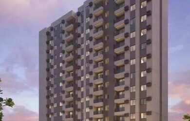 Imagem: O apartamento possui 2 Dormitórios, 1 Banheiro, 1 Vaga na garagem