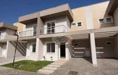 Imagem: A casa em condomínio possui 3 Dormitórios, 2 Banheiros, 2