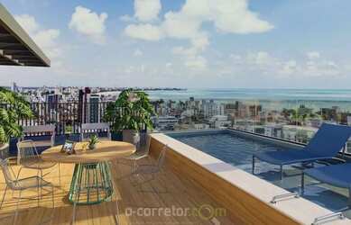 Imagem: O apartamento possui 2 Dormitórios, 2 Banheiros, 1 Vaga na