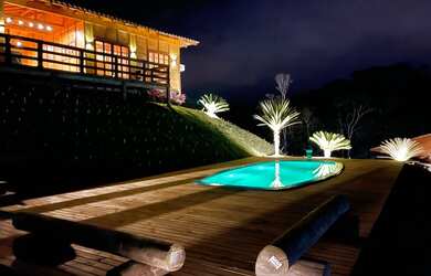 Imagem: A chácara possui 1.800m² de Área e está localizado em Canelinha