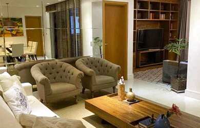 Imagem: O apartamento possui 3 Dormitórios, 4 Banheiros, 3 Vagas na