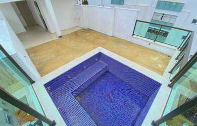 Imagem: O apartamento na cobertura possui 3 Dormitórios, 3 Banheiros