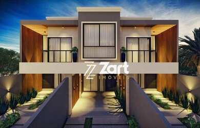 Imagem: A casa em condomínio possui 2 Dormitórios, 3 Banheiros, 2