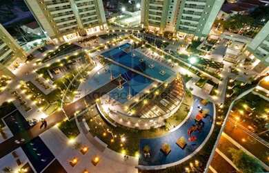 Imagem: O apartamento possui 3 Dormitórios, 3 Banheiros, 2 Vagas na