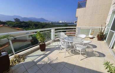 Imagem: O apartamento na cobertura possui 3 Dormitórios, 4 Banheiros