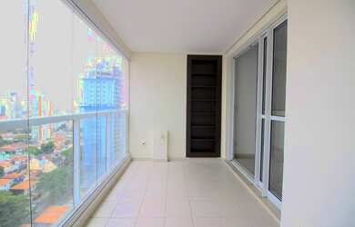 Imagem: O apartamento possui 1 Dormitório, 1 Banheiro, 1 Vaga na garagem