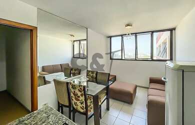 Imagem: O apartamento possui 1 Dormitório, 1 Banheiro, 35m² de Área