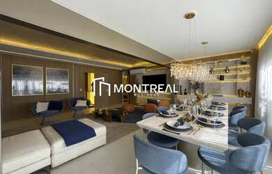 Imagem: O apartamento possui 4 Dormitórios, 2 Banheiros, 2 Vagas na