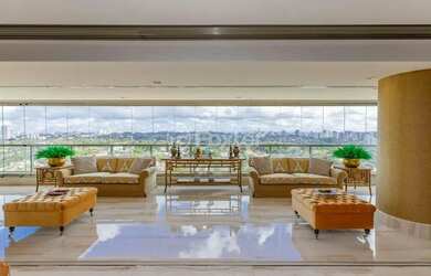 Imagem: O apartamento possui 3 Dormitórios, 5 Banheiros, 5 Vagas na