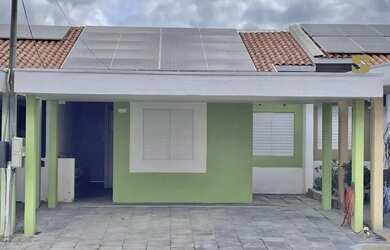 Imagem: A casa em condomínio possui 3 Dormitórios, 2 Banheiros, 2