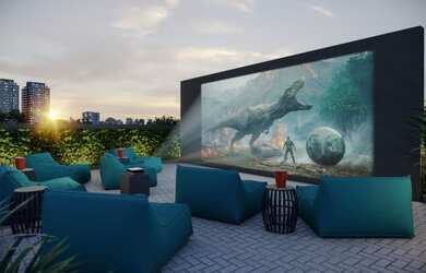 Imagem 1: Lançamento Tatuapé. Piscina, Churrasqueira, Área de serviçoe43m²...