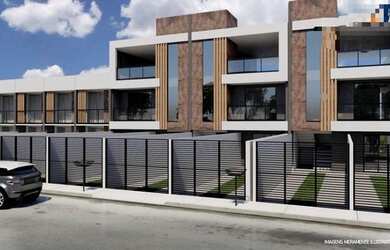 Imagem: A casa possui 3 Dormitórios, 1 Banheiro, 2 Vagas na garagem