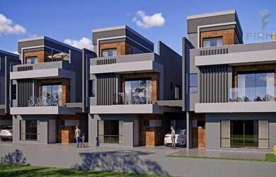 Imagem: A casa em condomínio possui 4 Dormitórios, 4 Banheiros, 2