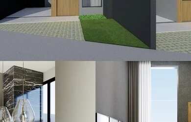 Imagem: A casa possui 3 Dormitórios, 2 Banheiros, 100m² de Área e