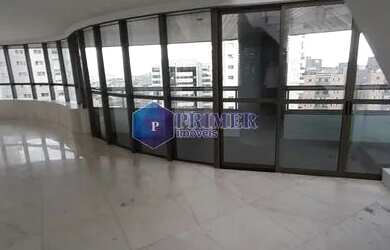 Imagem: O apartamento na cobertura possui 4 Dormitórios, 5 Banheiros