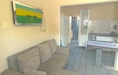 Imagem: A casa em condomínio possui 3 Dormitórios, 1 Banheiro, 1 Vaga