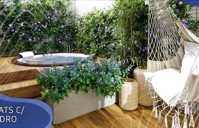 Imagem: O apartamento possui 1 Dormitório, 1 Banheiro, 1 Vaga na garagem