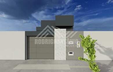 Imagem: A casa possui 3 Dormitórios, 1 Banheiro, 1 Vaga na garagem