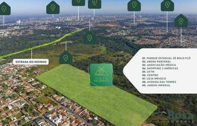 Imagem: O terreno possui 12m² de Área e está localizado em Cuiabá