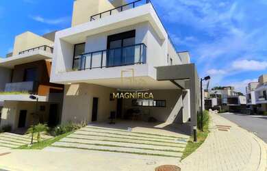 Imagem: A casa em condomínio possui 3 Dormitórios, 5 Banheiros, 2