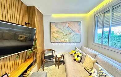 Imagem: O apartamento possui 2 Dormitórios, 2 Banheiros, 1 Vaga na