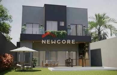 Imagem: A casa em condomínio possui 4 Dormitórios, 5 Banheiros, 4