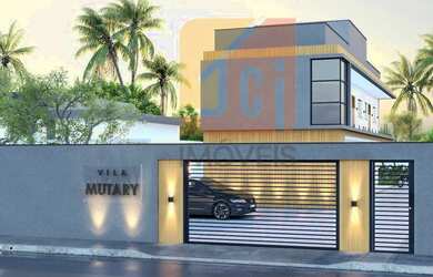 Imagem: O apartamento possui 1 Dormitório, 1 Banheiro, 1 Vaga na garagem