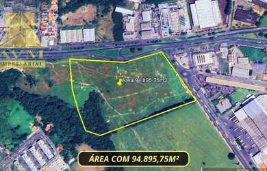 Imagem: O terreno possui 94.896m² de Área e está localizado em Jardim