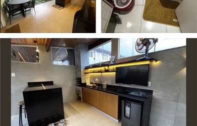 Imagem: A casa em condomínio possui 4 Dormitórios, 4 Banheiros, 3