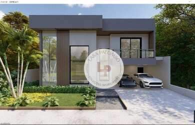 Imagem: A casa em condomínio possui 3 Dormitórios, 4 Banheiros, 2