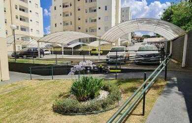 Imagem: O apartamento possui 2 Dormitórios, 1 Banheiro, 1 Vaga na garagem