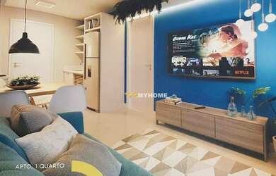 Imagem 16: Apartamento com 1 dormitório à venda, 35 m² por R$ 245.663,49 - Portão...