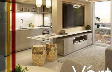 Imagem: O apartamento possui 2 Dormitórios, 2 Banheiros, 1 Vaga na