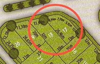 Imagem: O terreno possui 287m² de Área e está localizado em Cézar