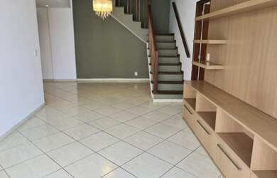 Imagem: O apartamento na cobertura possui 4 Dormitórios, 3 Banheiros