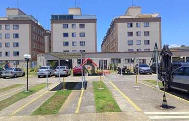 Imagem: O apartamento possui 3 Dormitórios, 1 Banheiro, 1 Vaga na garagem