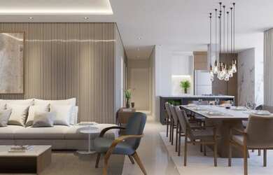 Imagem: O apartamento possui 4 Dormitórios, 5 Banheiros, 3 Vagas na