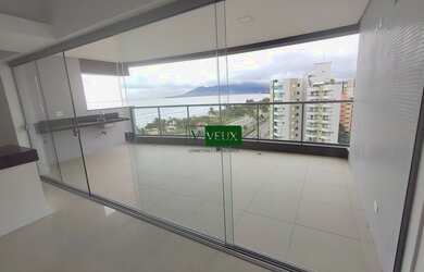 Imagem 14: Apto Alto Padrão a venda Indaiá, Caraguatatuba, varanda gourmet com vista panorâmica