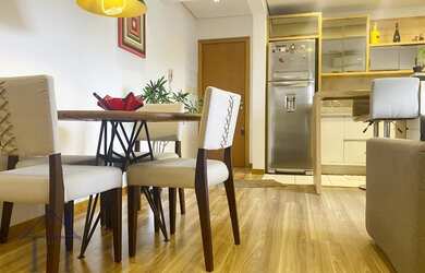 Imagem: O apartamento possui 2 Dormitórios, 2 Banheiros, 1 Vaga na