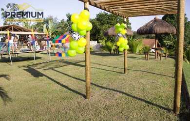 Imagem: A chácara possui 1800m² de Área e está localizado em Itapeba