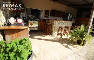 Imagem: A chácara possui 250m² de Área, Imóvel novo e Varanda e