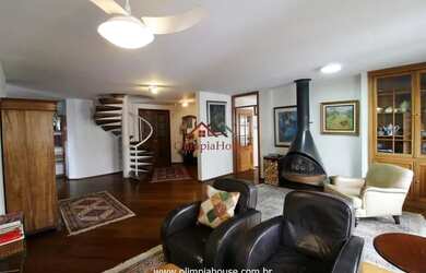 Imagem: O apartamento na cobertura possui 3 Dormitórios, 4 Banheiros