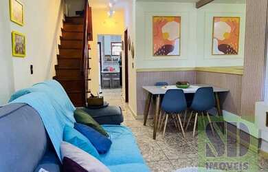 Imagem: A casa em condomínio possui 2 Dormitórios, 2 Banheiros, 1